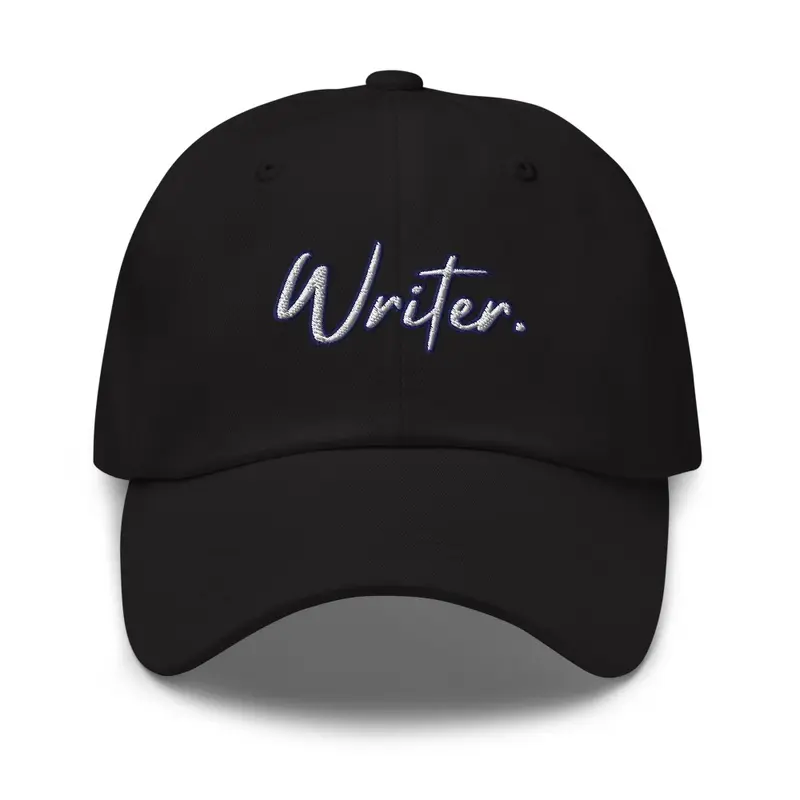 Writer Hat (Cursive)